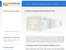 Tablet Screenshot of mediawebsiteplus.com